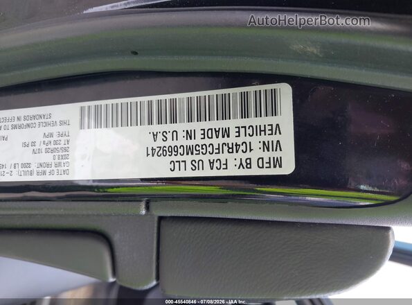 1C4RJFCG5MC669241 2021 JEEP GRAND CHEROKEE Black 