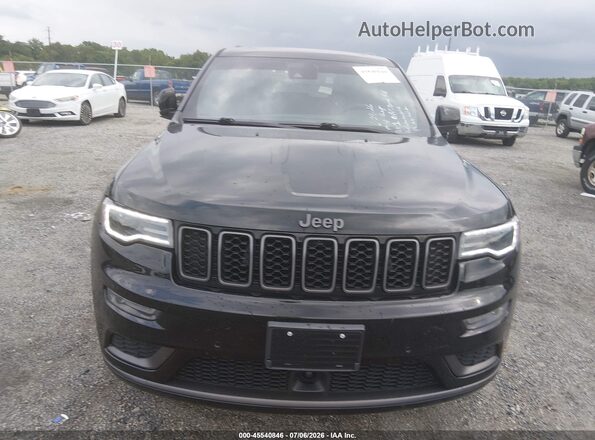 1C4RJFCG5MC669241 2021 JEEP GRAND CHEROKEE Black Widok zestawu wskaźników