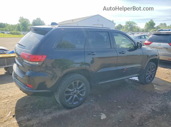 1C4RJFCG6JC118232 2018 JEEP GRAND Черный Задняя правая четверть