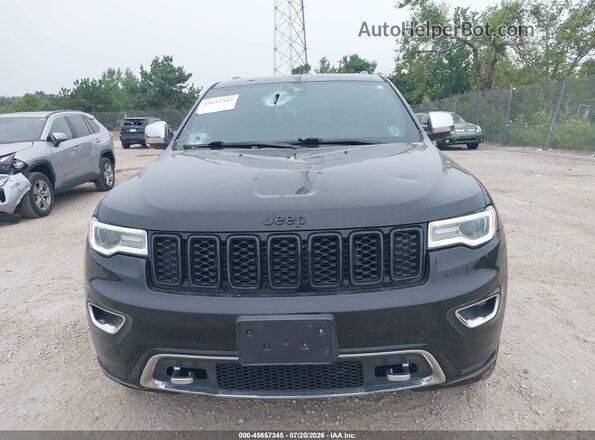 1C4RJFCG6JC240721 2018 JEEP GRAND CHEROKEE Black Widok zestawu wskaźników