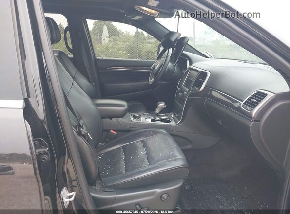 1C4RJFCG6JC240721 2018 JEEP GRAND CHEROKEE Black Widok wnętrza z przodu