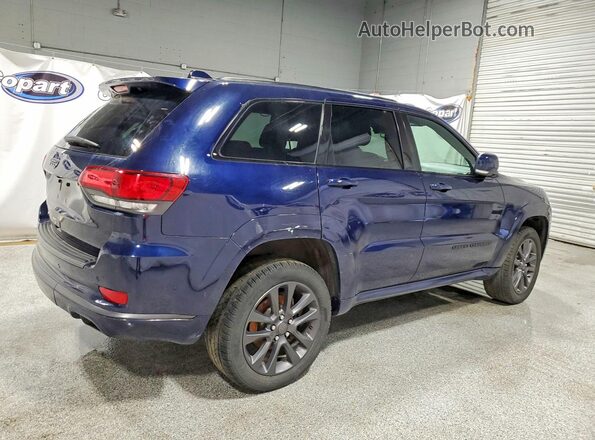 1C4RJFCG6JC436142 2018 JEEP GRAND Blue Trasero derecho
