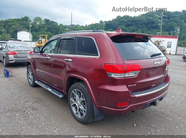 1C4RJFCG6LC436337 2020 JEEP GRAND CHEROKEE Red Rear left
