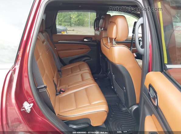 1C4RJFCG6LC436337 2020 JEEP GRAND CHEROKEE Red VIN sticker view