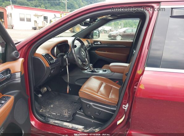 1C4RJFCG6LC436337 2020 JEEP GRAND CHEROKEE Red Front interior view