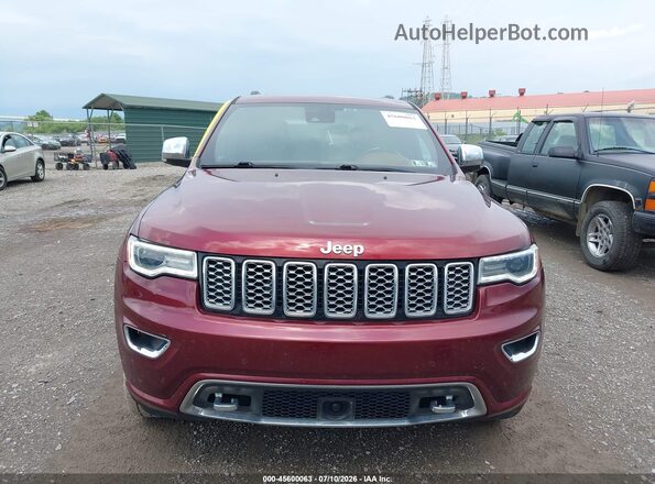 1C4RJFCG6LC436337 2020 JEEP GRAND CHEROKEE Red Rear interior view