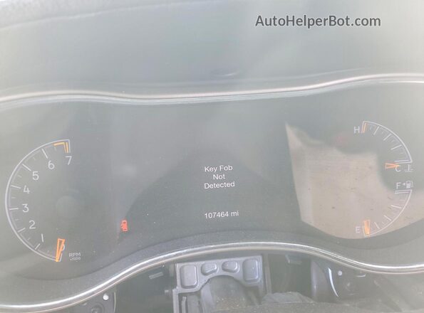 1C4RJFCG7HC827701 2017 JEEP GRAND Gray Widok zestawu wskaźników