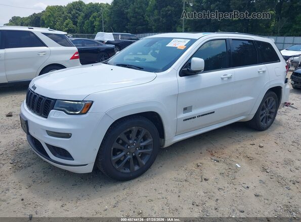 1C4RJFCG7JC195451 2018 JEEP GRAND CHEROKEE White წინა მარცხენა ხედი სამი მეოთხედიდან