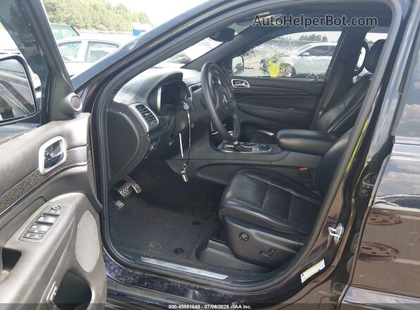 1C4RJFCG7JC501998 2018 JEEP GRAND CHEROKEE Black Front interior view