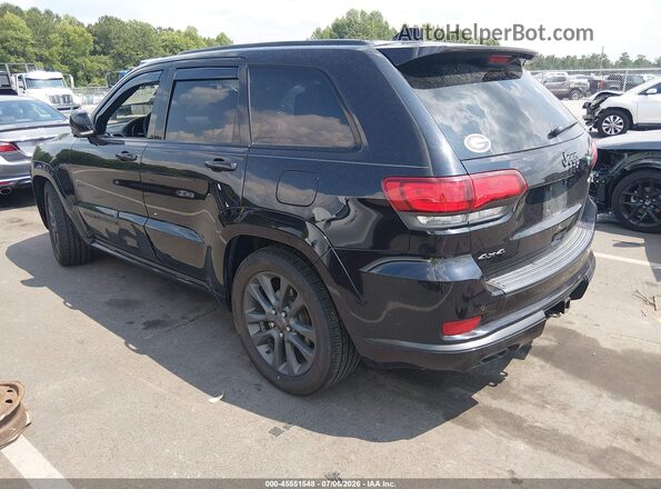 1C4RJFCG7JC501998 2018 JEEP GRAND CHEROKEE Black Rear left