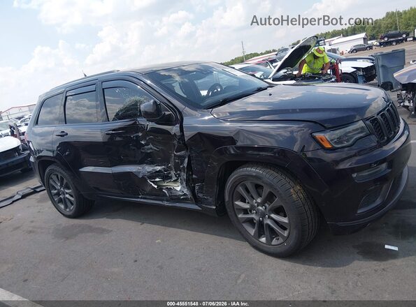 1C4RJFCG7JC501998 2018 JEEP GRAND CHEROKEE Black Rear interior view