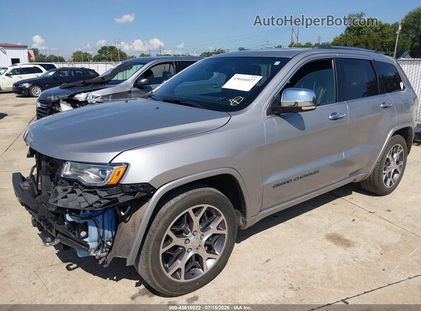 1C4RJFCG7KC840035 2019 JEEP GRAND CHEROKEE Gray Առջևի ձախ երեք քառորդ տեսարան
