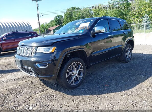 1C4RJFCG7LC276808 2020 JEEP GRAND CHEROKEE Черный Передняя левая четверть
