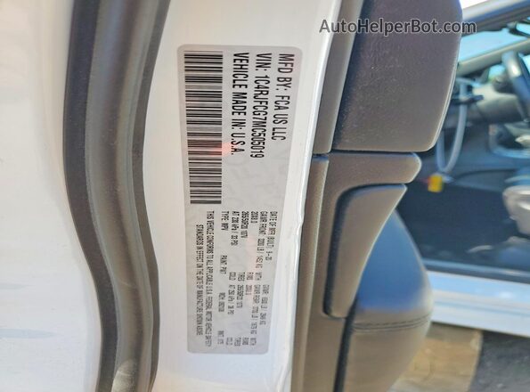 1C4RJFCG7MC505019 2021 JEEP GRAND White Engine compartment view