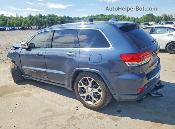 1C4RJFCG7MC583736 2021 JEEP GRAND Синий Задняя левая четверть