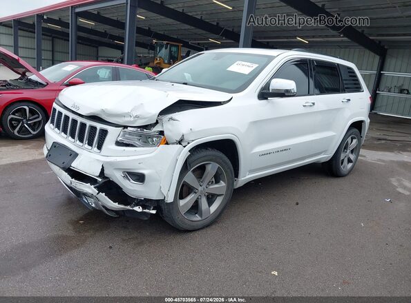 1C4RJFCG8GC379029 2016 JEEP GRAND CHEROKEE White Vista tres cuartos delantera izquierda