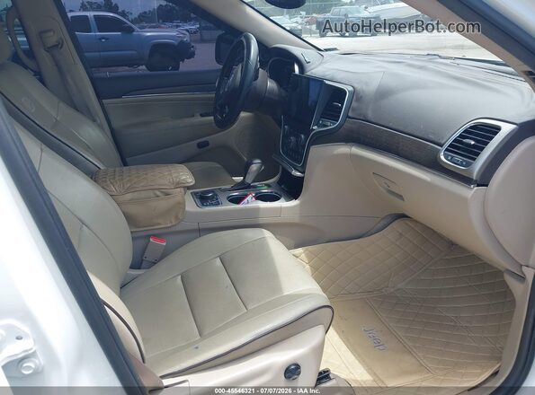 1C4RJFCG8HC952142 2017 JEEP GRAND CHEROKEE White Вид салону спереду