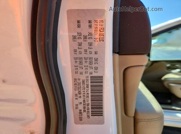 1C4RJFCG8JC140300 2018 JEEP GRAND White 360 interior view