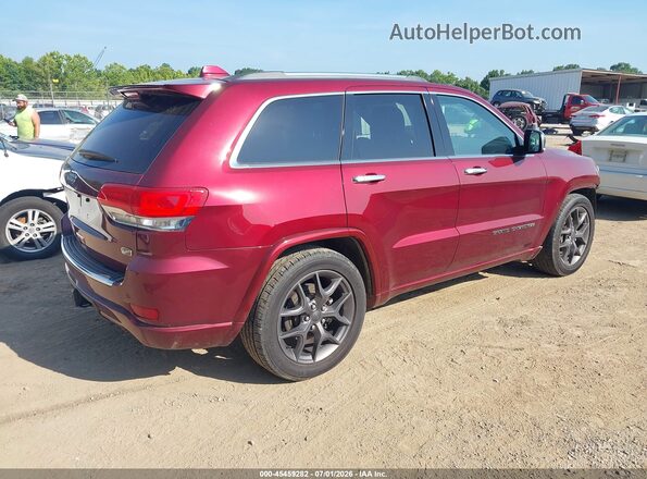 1C4RJFCG8MC736981 2021 JEEP GRAND CHEROKEE Красный Задняя правая четверть