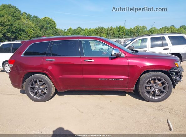 1C4RJFCG8MC736981 2021 JEEP GRAND CHEROKEE Красный Вид задней части салона