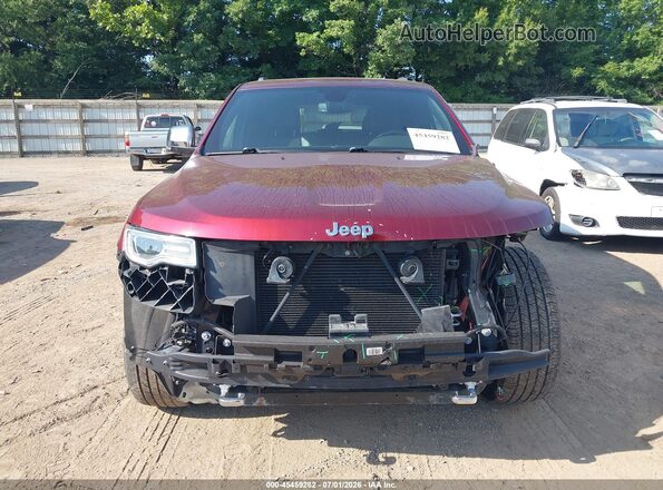 1C4RJFCG8MC736981 2021 JEEP GRAND CHEROKEE Красный Вид щитка приборов