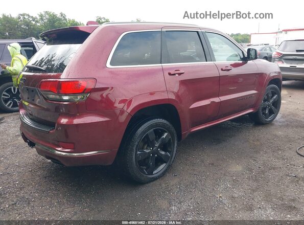 1C4RJFCG9GC388497 2016 JEEP GRAND CHEROKEE Burgundy Rear right