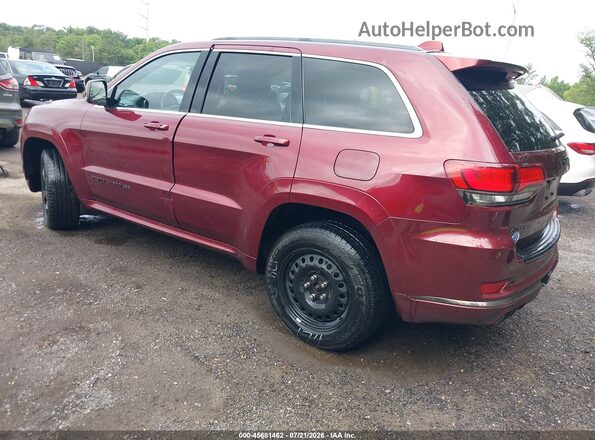 1C4RJFCG9GC388497 2016 JEEP GRAND CHEROKEE Burgundy Rear left