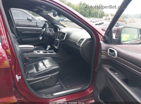 1C4RJFCG9GC388497 2016 JEEP GRAND CHEROKEE Burgundy Front interior view