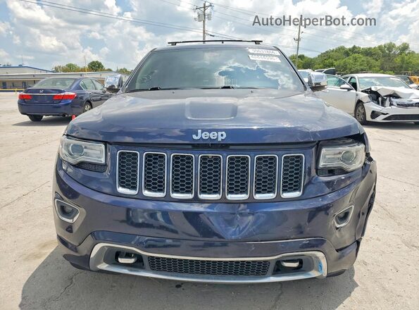 1C4RJFCG9GC390525 2016 JEEP GRAND Blue Front view