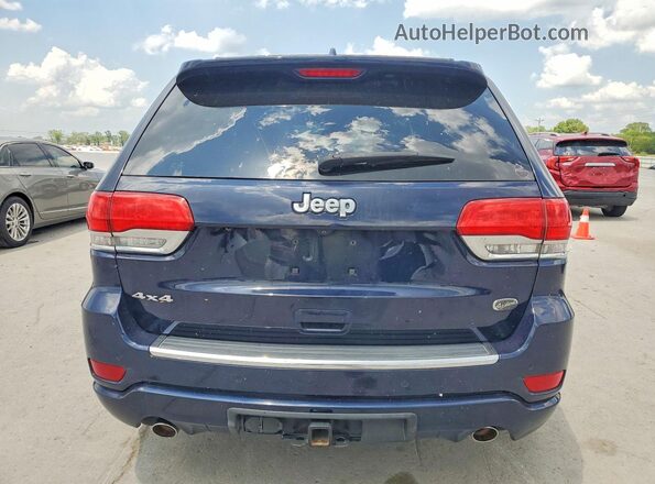 1C4RJFCG9GC390525 2016 JEEP GRAND Blue Rear view