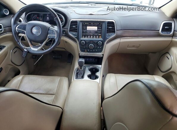 1C4RJFCG9GC390525 2016 JEEP GRAND Blue Dashboard view