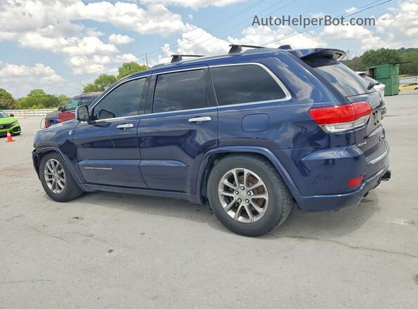 1C4RJFCG9GC390525 2016 JEEP GRAND Blue Rear left