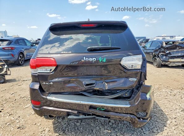 1C4RJFCG9HC843950 2017 JEEP GRAND Коричневый Вид сзади