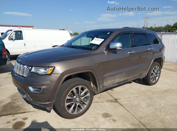 1C4RJFCG9HC959486 2017 JEEP GRAND CHEROKEE Серый Передняя левая четверть