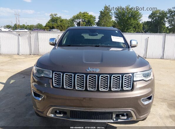 1C4RJFCG9HC959486 2017 JEEP GRAND CHEROKEE Серый Вид спереди