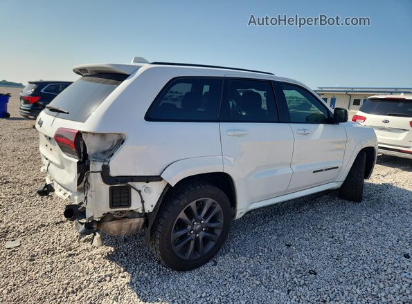 1C4RJFCG9JC214954 2018 JEEP GRAND Белый Задняя правая четверть