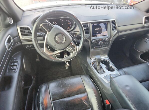 1C4RJFCG9JC214954 2018 JEEP GRAND Белый Вид панели приборов
