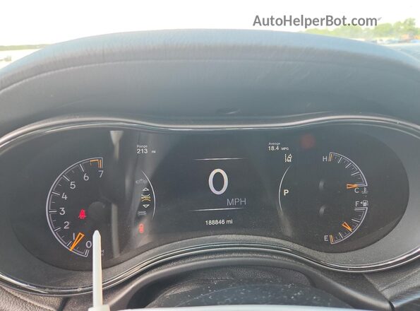 1C4RJFCG9JC214954 2018 JEEP GRAND Белый Вид щитка приборов