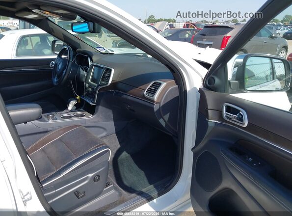 1C4RJFCGXGC438680 2016 JEEP GRAND CHEROKEE White Widok wnętrza z przodu