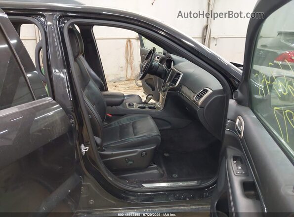 1C4RJFCGXHC769230 2017 JEEP GRAND CHEROKEE Black Widok wnętrza z przodu