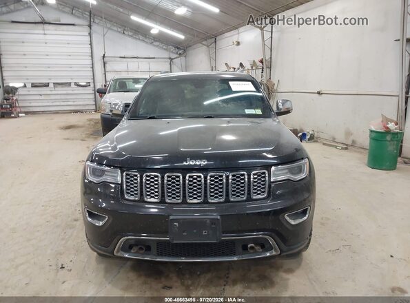 1C4RJFCGXHC769230 2017 JEEP GRAND CHEROKEE Black Widok wnętrza z tyłu