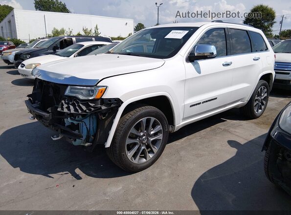 1C4RJFCGXJC215630 2018 JEEP GRAND CHEROKEE White Առջևի ձախ երեք քառորդ տեսարան