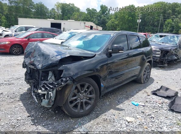 1C4RJFCGXJC336528 2018 JEEP GRAND CHEROKEE Black Передня ліва чверть