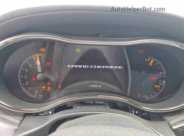 1C4RJFCT0KC738993 2019 JEEP GRAND Black Vista del cuadro de instrumentos
