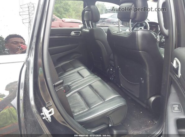 1C4RJFCT1GC417522 2016 JEEP GRAND CHEROKEE Black VIN կոդի պիտակի տեսք