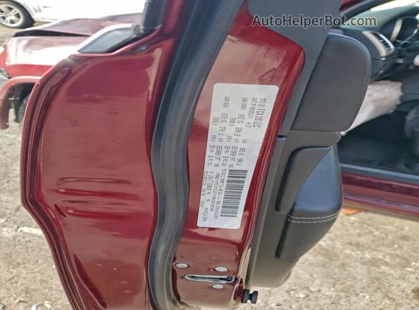 1C4RJFCT1HC880326 2017 JEEP GRAND Red VIN კოდის სტიკერის ხედი