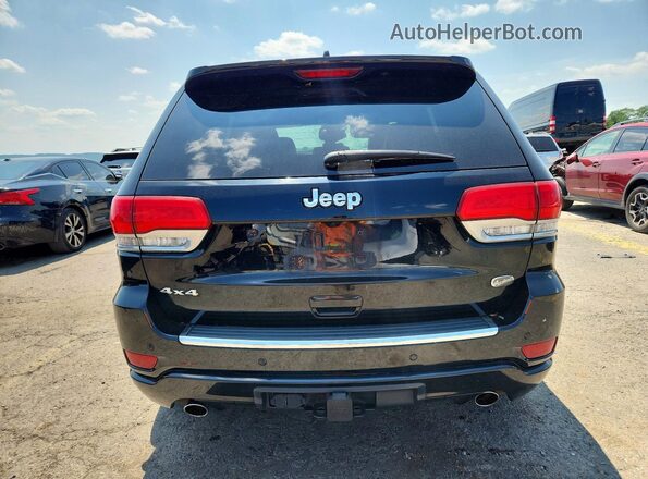 1C4RJFCT2HC818062 2017 JEEP GRAND Black უკანა ხედი