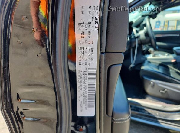 1C4RJFCT2HC818062 2017 JEEP GRAND Black VIN კოდის სტიკერის ხედი