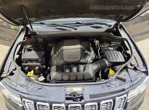 1C4RJFCT2HC835640 2017 JEEP GRAND Gray Engine compartment view