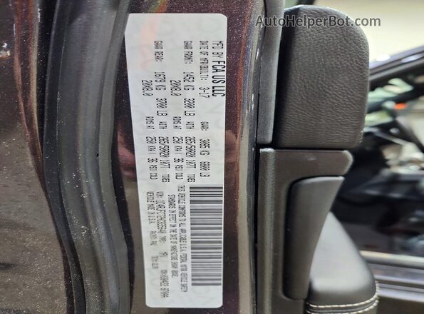 1C4RJFCT2HC835640 2017 JEEP GRAND Gray VIN sticker view